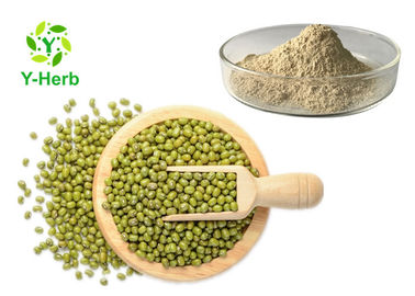 80 Mesh Mung Bean Protein Peptide Powder 80% 90% Green Bean Extract